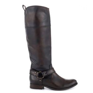 NWT- FRYE Melissa Harness Inside Zip Boots